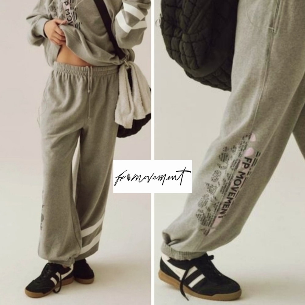 New FP Movement All Star Graphic Joggers
